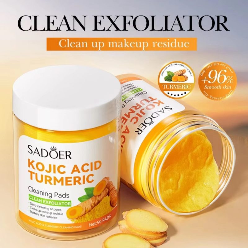 Kojic Acid Turmeric Cleaning Pads